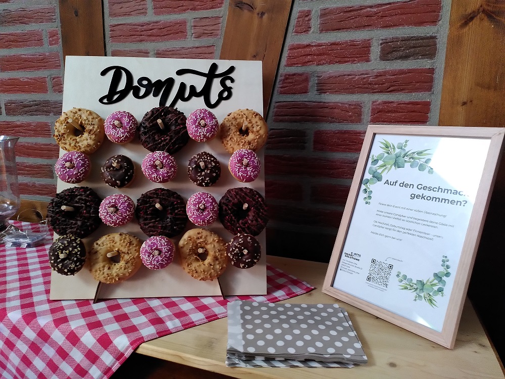 Candybar aus Celle mieten - Donuttafel